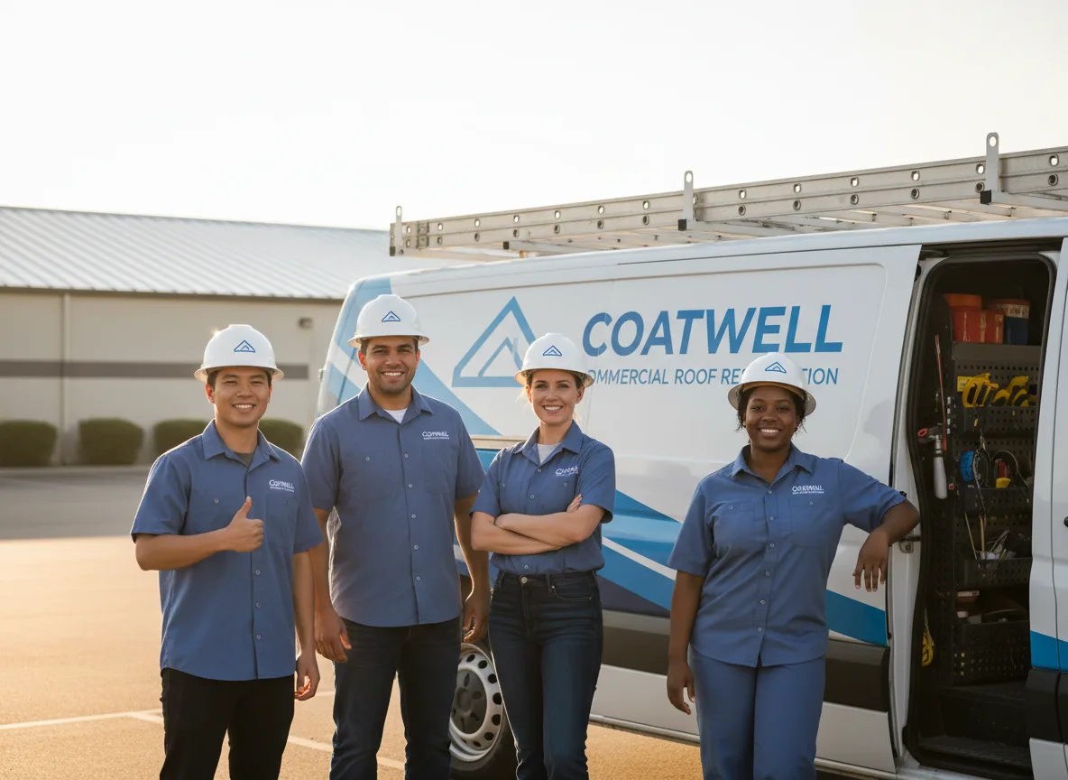 Commercial roof coating company in San Saba, TX